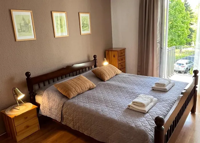 Sweet Cieplice Mountain View By The Main Park And Thermal Pools *